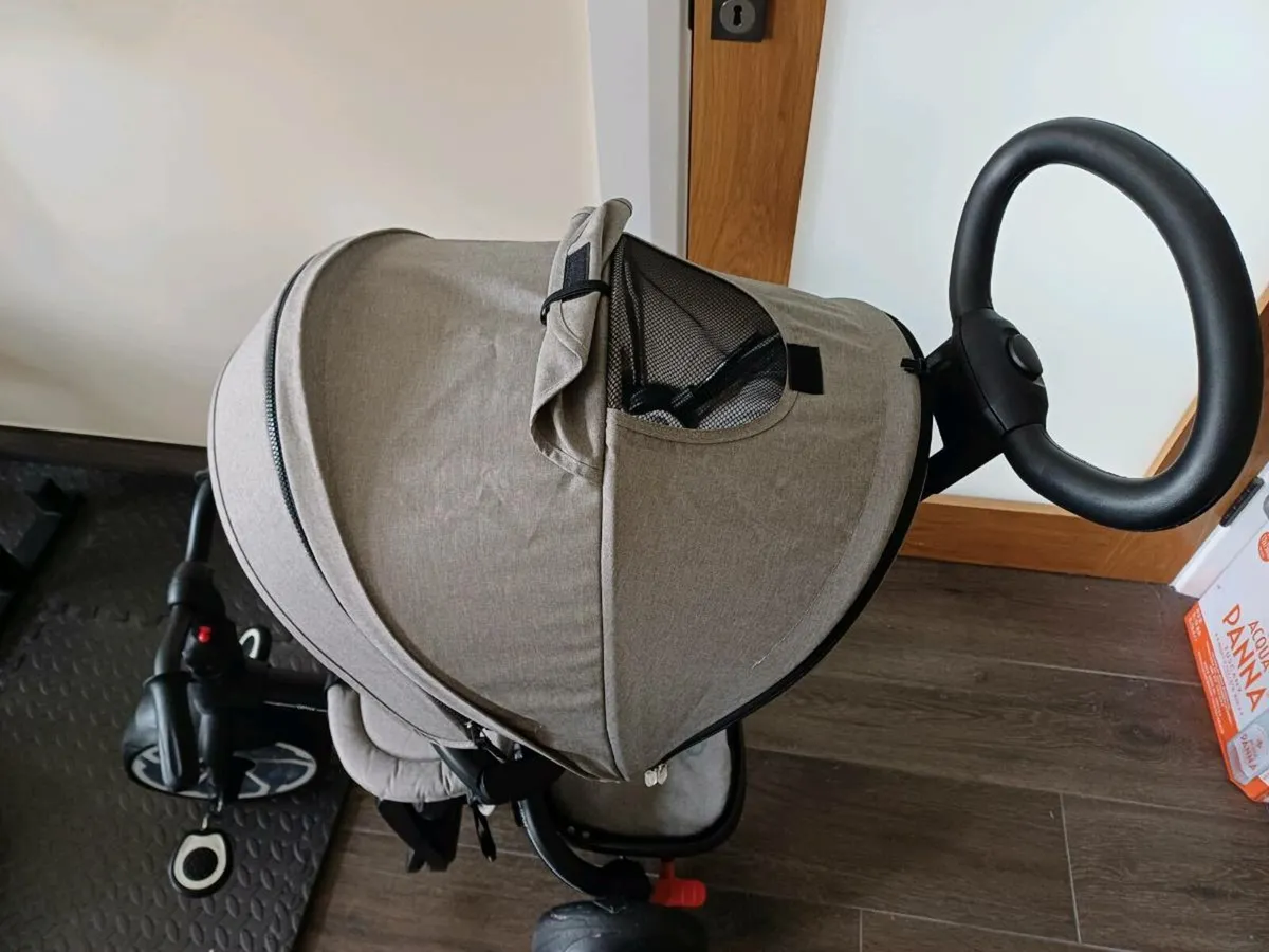 QPlay Prime 6-in-1 Trike Grey - Image 4