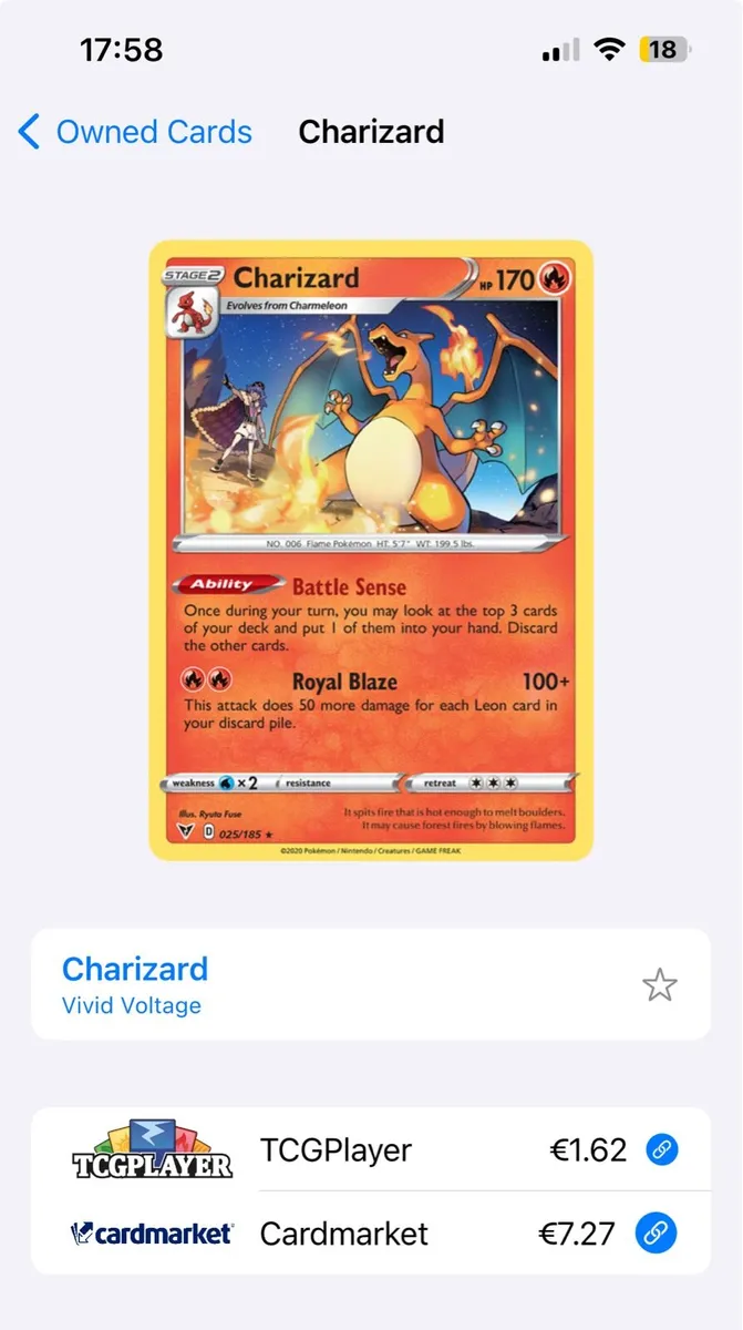 Charizard flame Pokémon set - Image 3