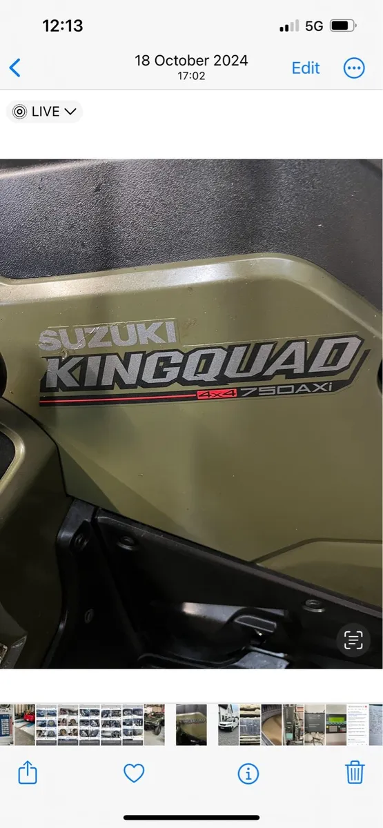 Suzuki 750 kingquad ( power steering ) - Image 2