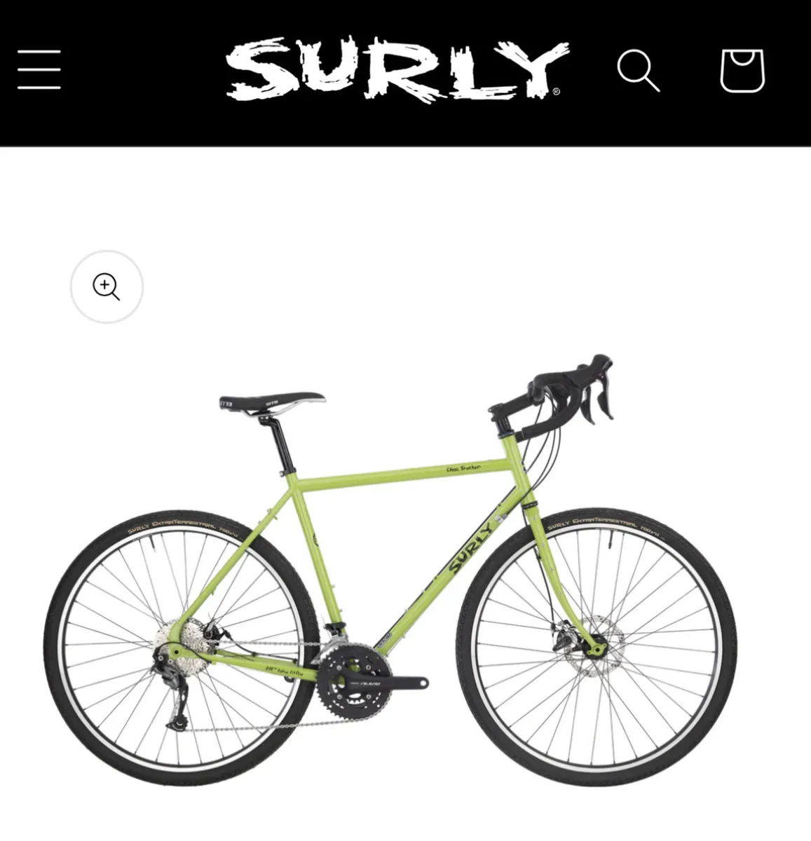 Surly disc trucker touring bike - Image 1
