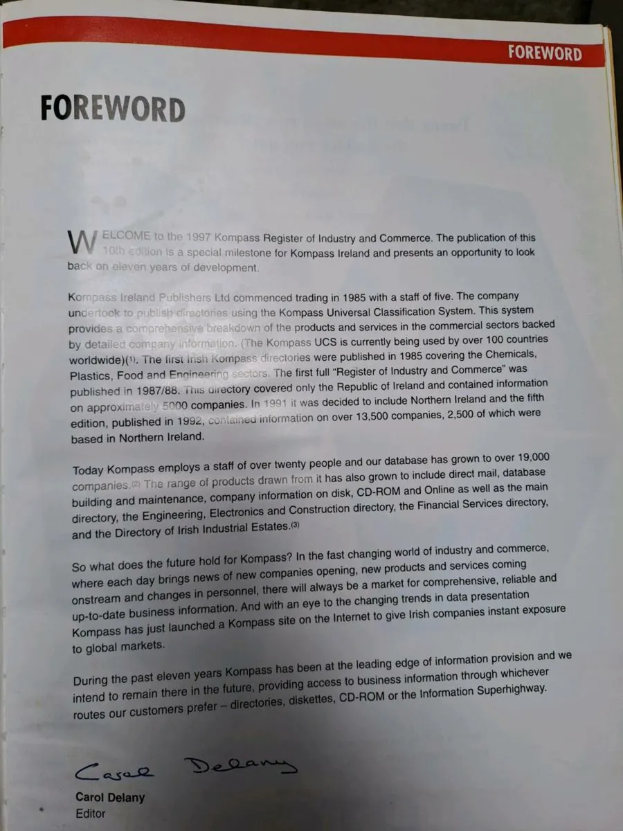 1997 Kompass business directory - Image 3