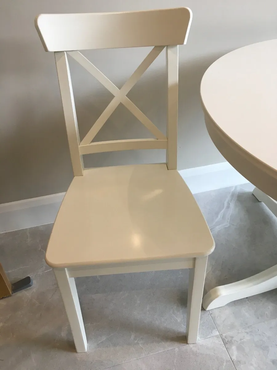 IKEA Extendable Dining Table and Chairs - Image 3
