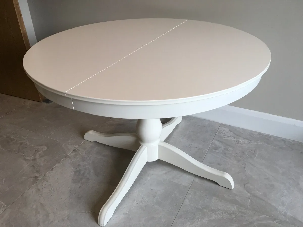 IKEA Extendable Dining Table and Chairs - Image 1