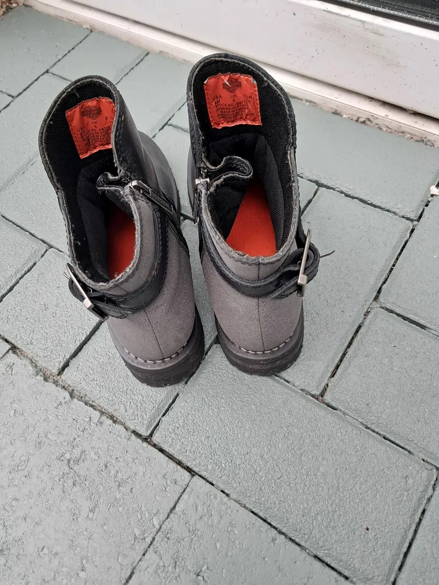 Harley davidson boots new - Image 3