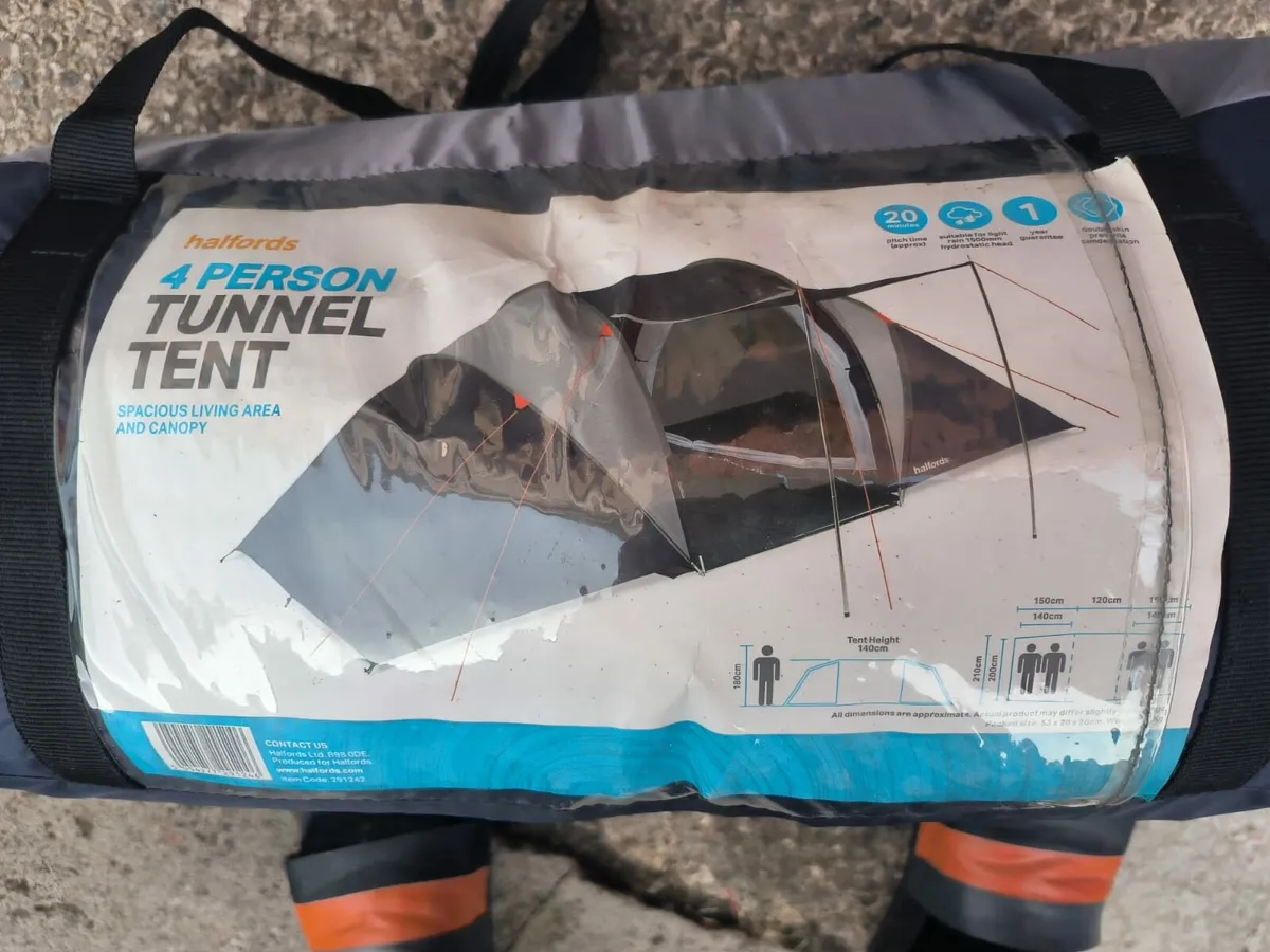 Tunnel Tent 4 Persons - Image 3