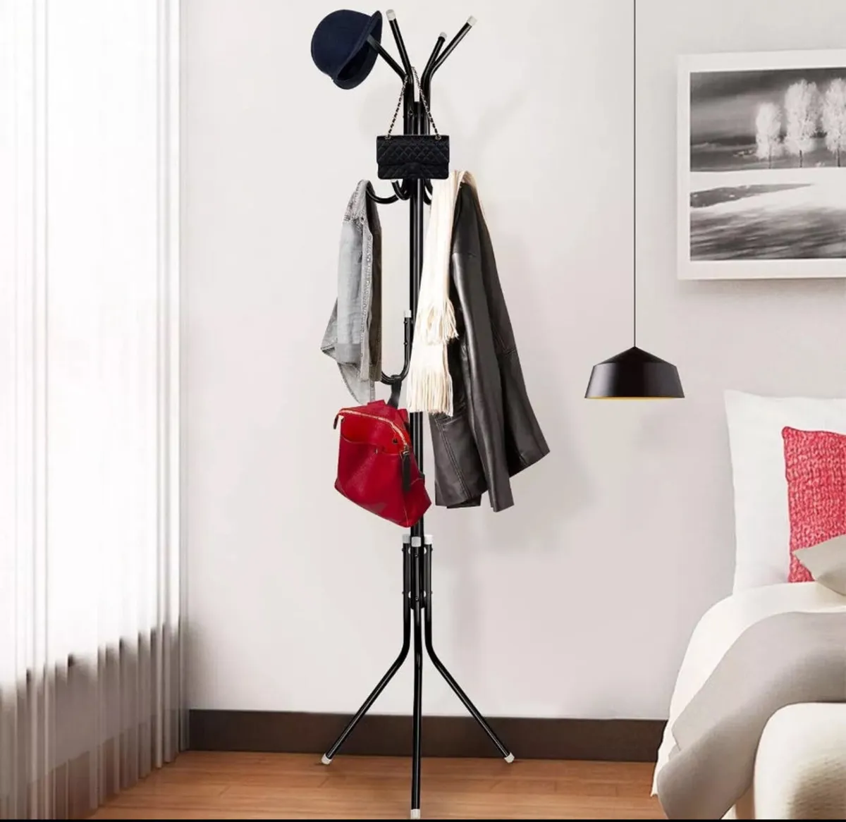 Metal Coat Umbrella Stand Garment Rack - Image 4