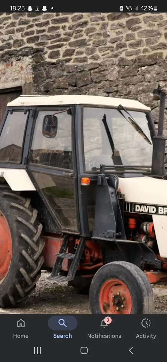 David brown   case    full roof