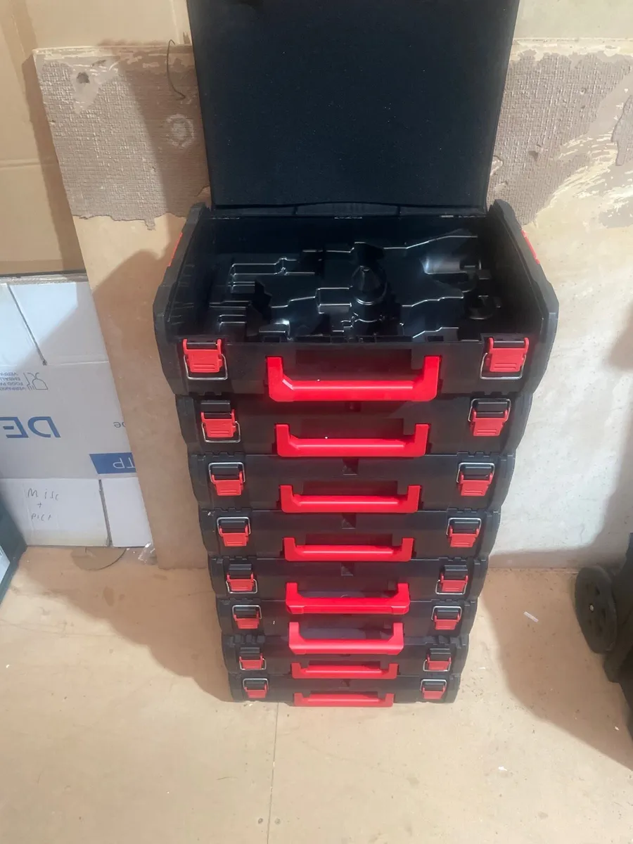 Milwaukee Fuel storage cases x8 - Image 2
