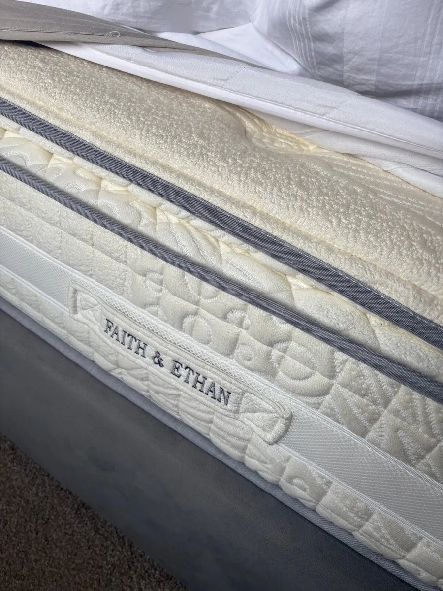 Super king bed and mattress - Image 2