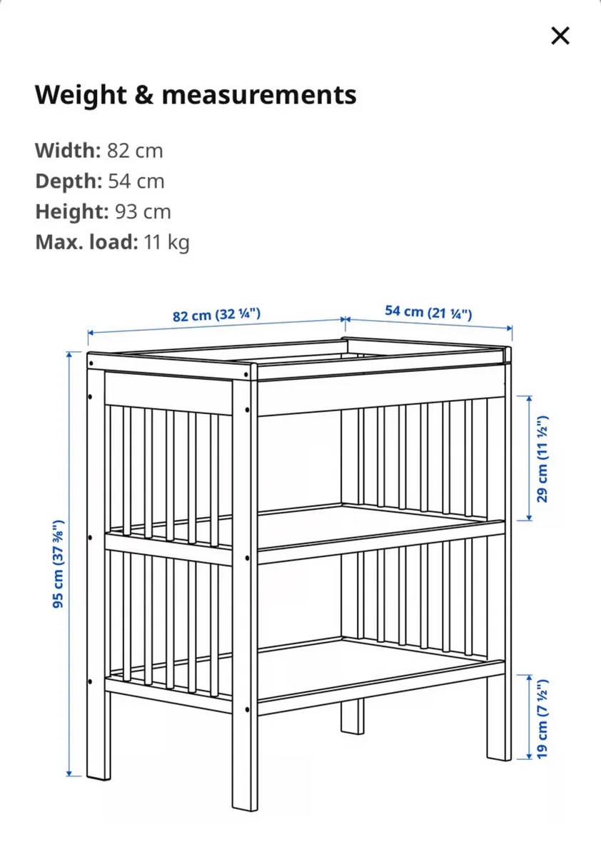 Free Gulliver IKEA changing table - Image 4