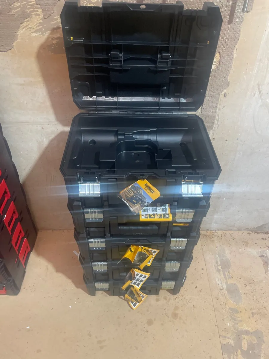 Dewalt tstak storage box set x5 - Image 2