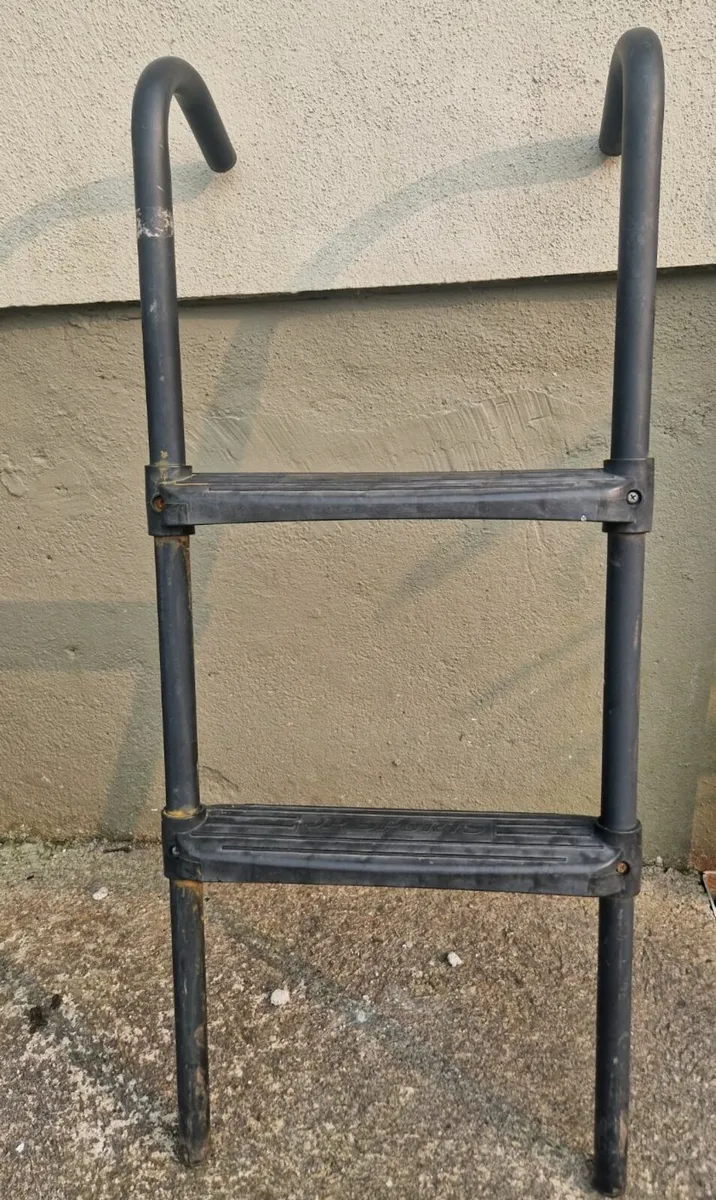 Trampoline ladder