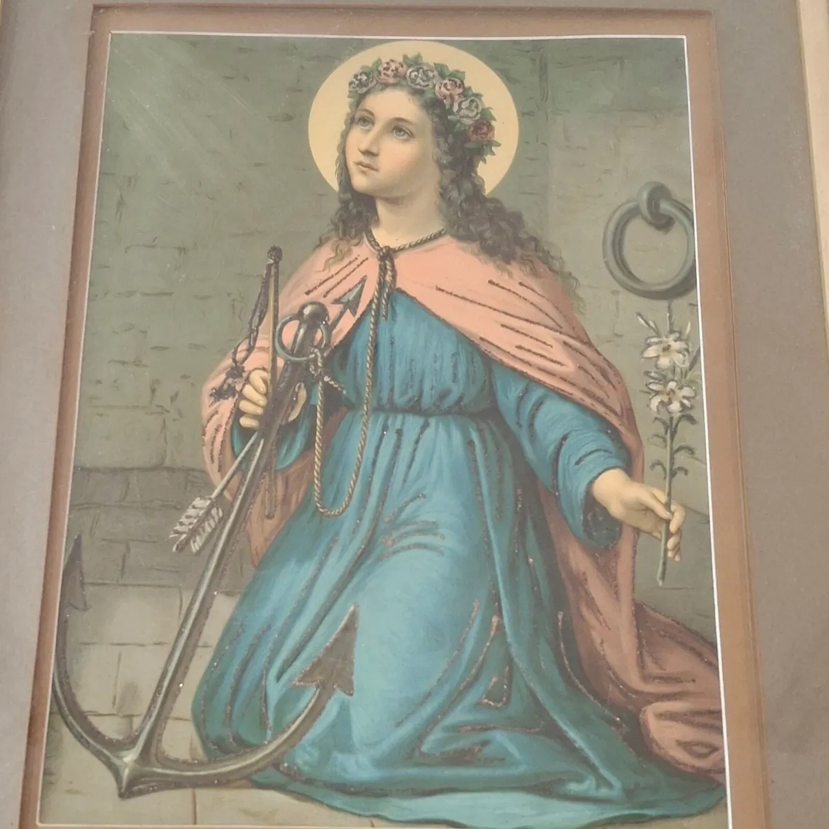 Saint Philomena Framed Print - Image 2