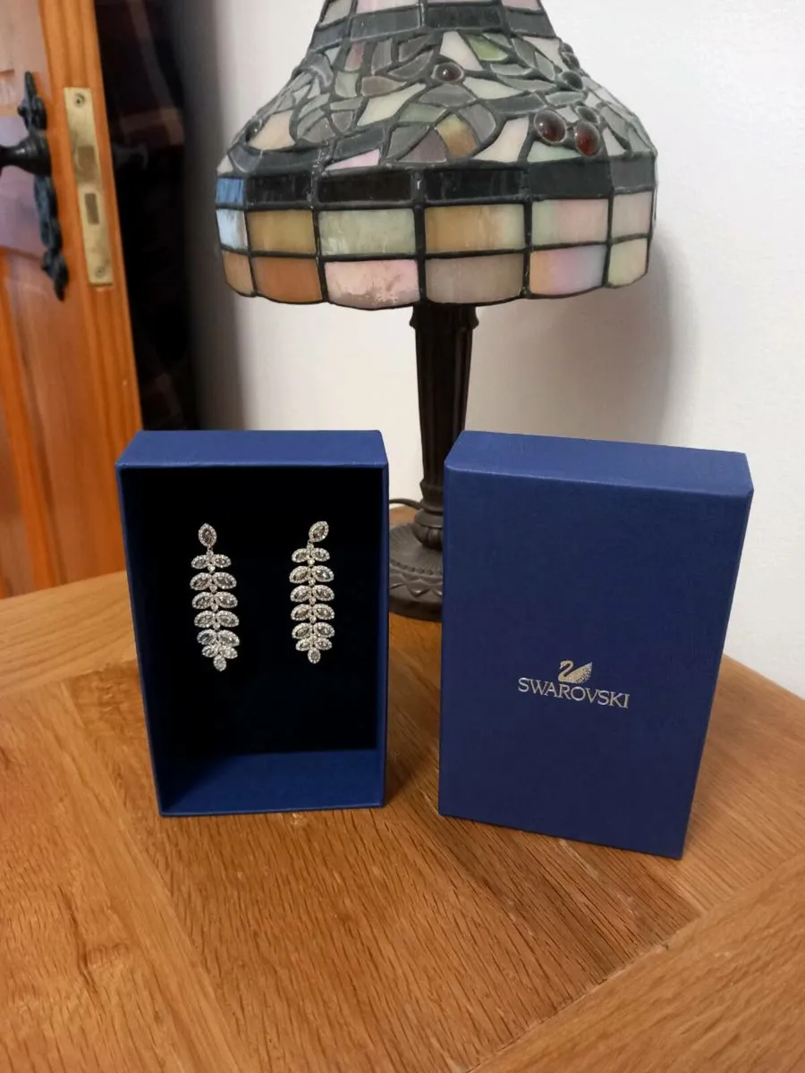 Swarovski Earings, New in original packaging - Image 1