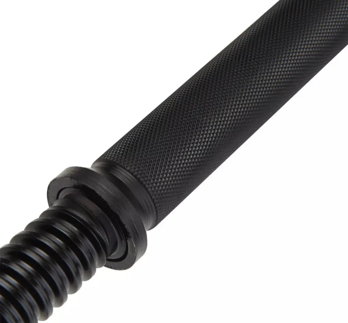 14” or 18” Dumbbell Bars Pair 1 Inch Black 4collar - Image 4