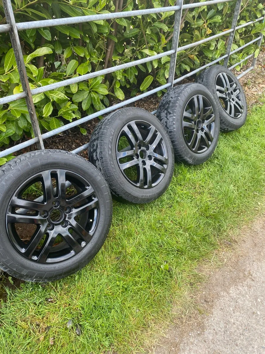 5x112 alloys and commercial tyres - Image 1