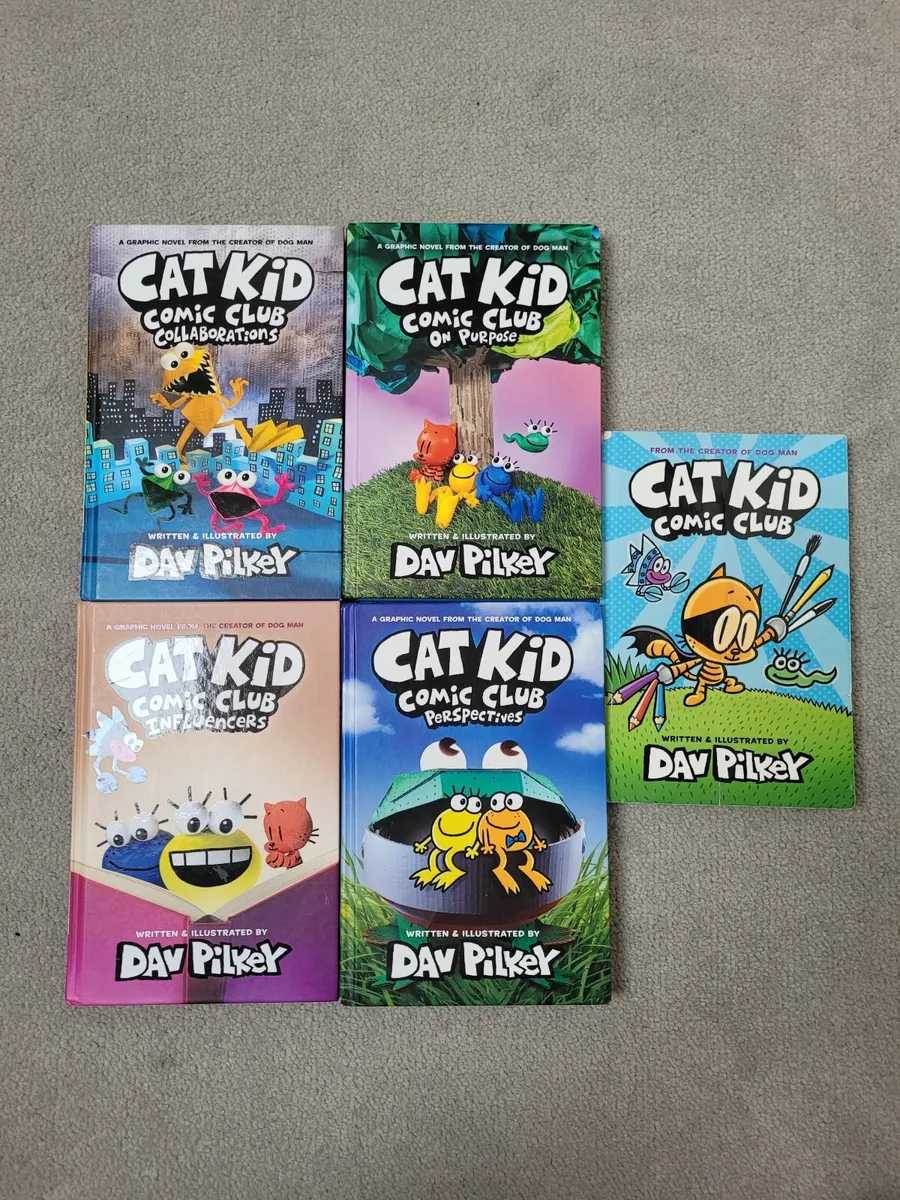 CatKid Dav Pilkey books