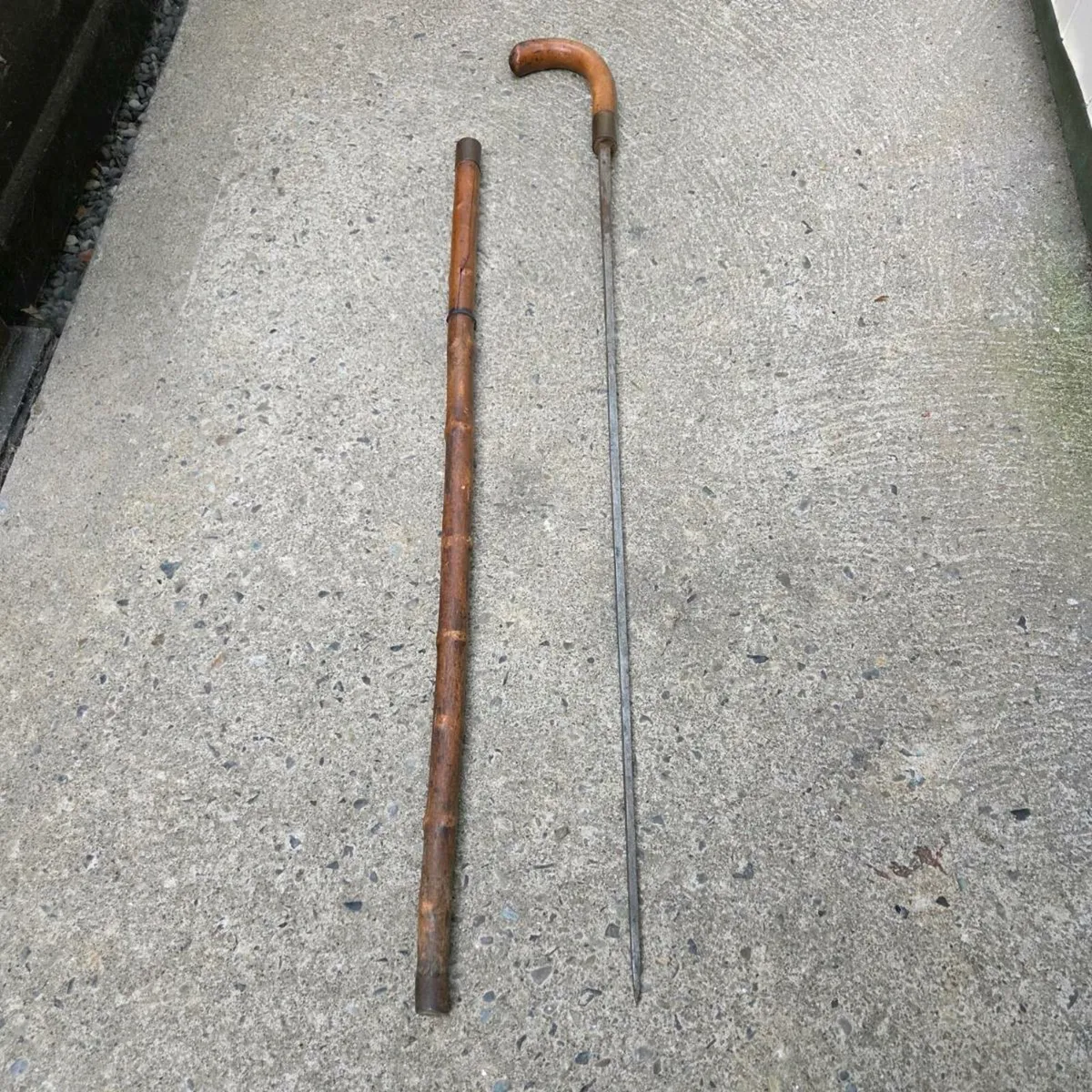 19th century Stick Sword - Image 3
