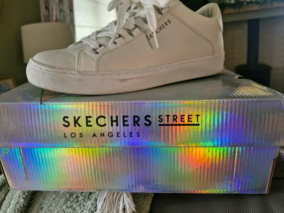 White los angeles Skechers street - Image 3
