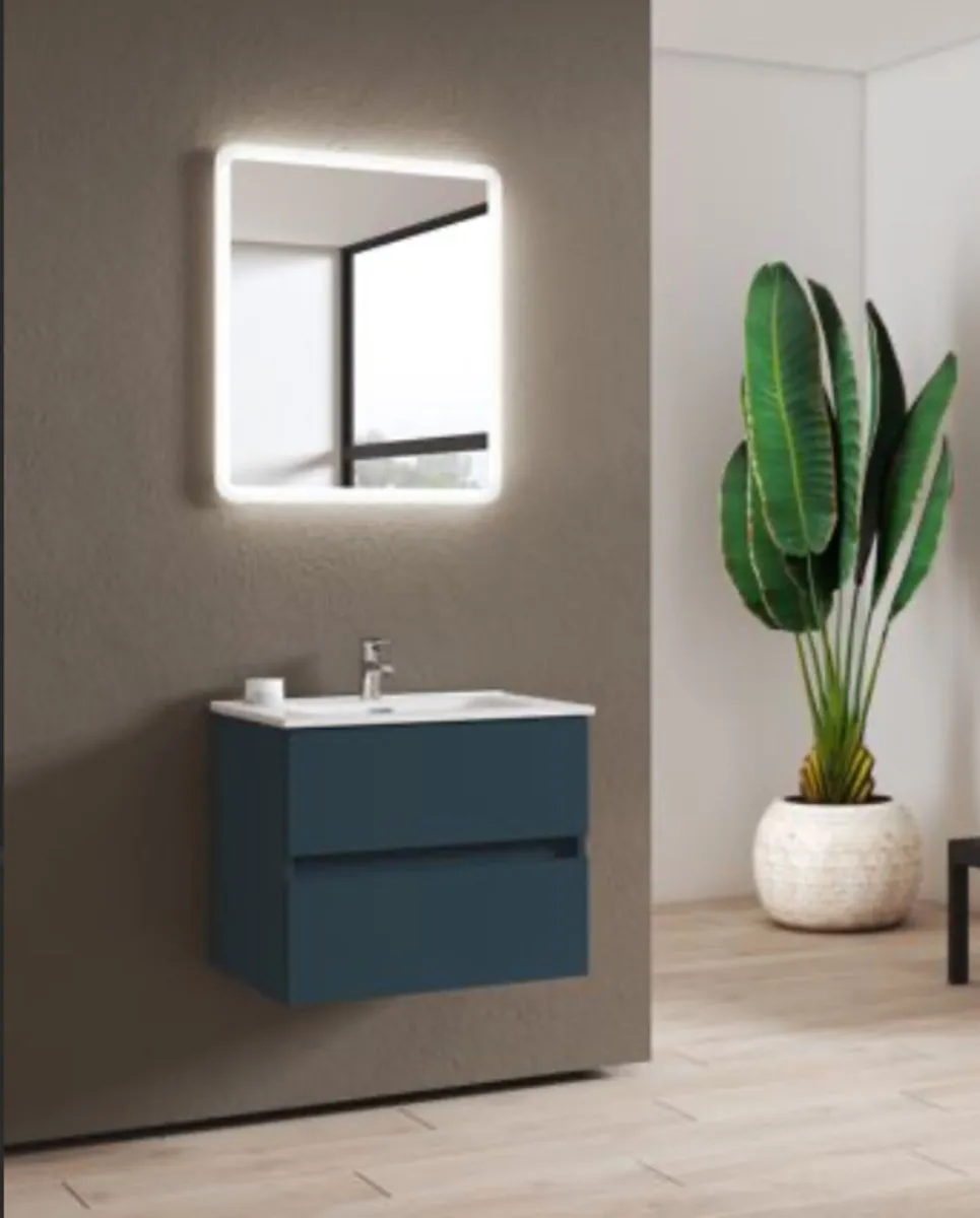 brand new (unboxed) wall hung vanity unit - Image 1