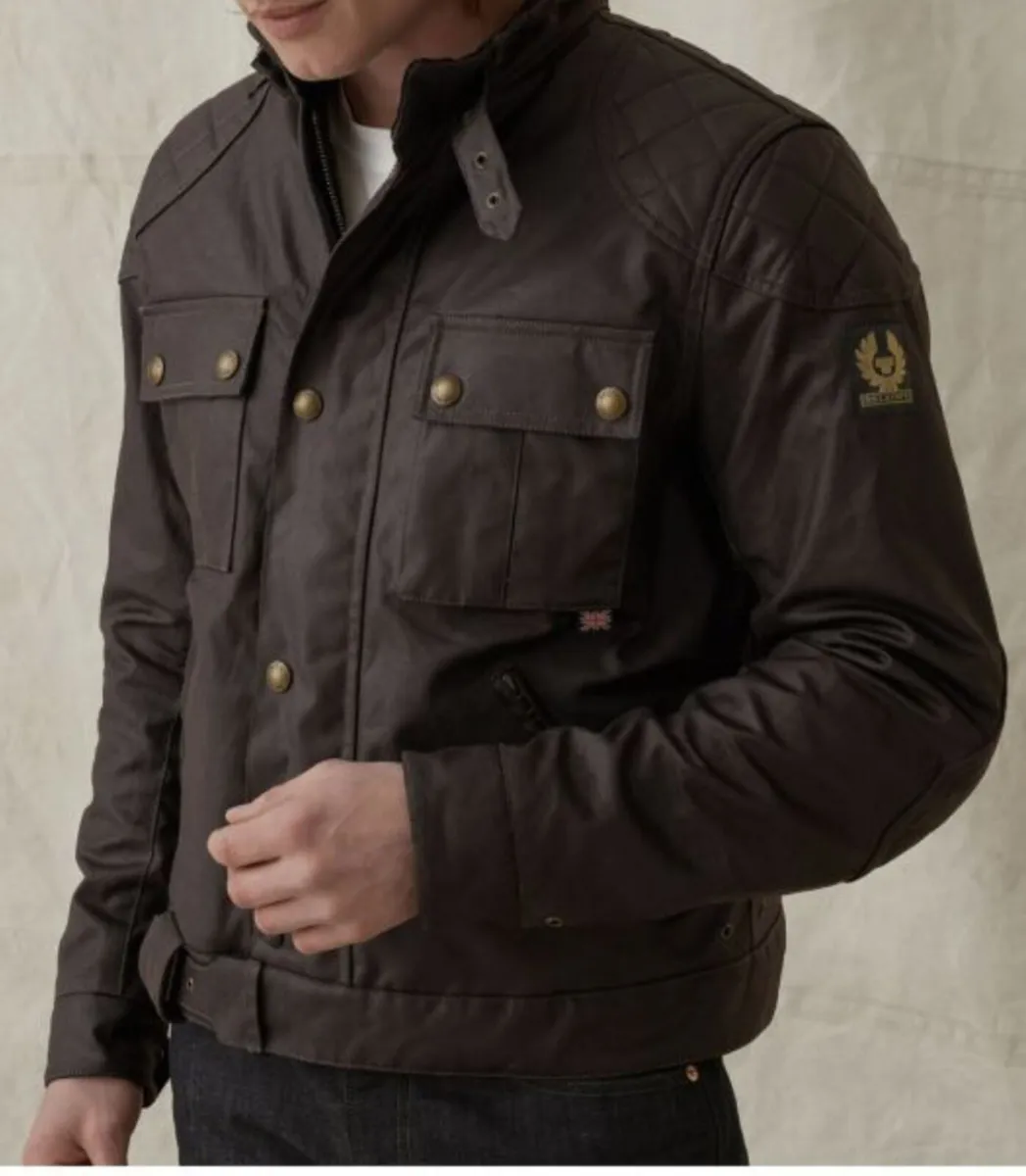 Belstaff Brooklands Mahogany biker jacket - Image 1