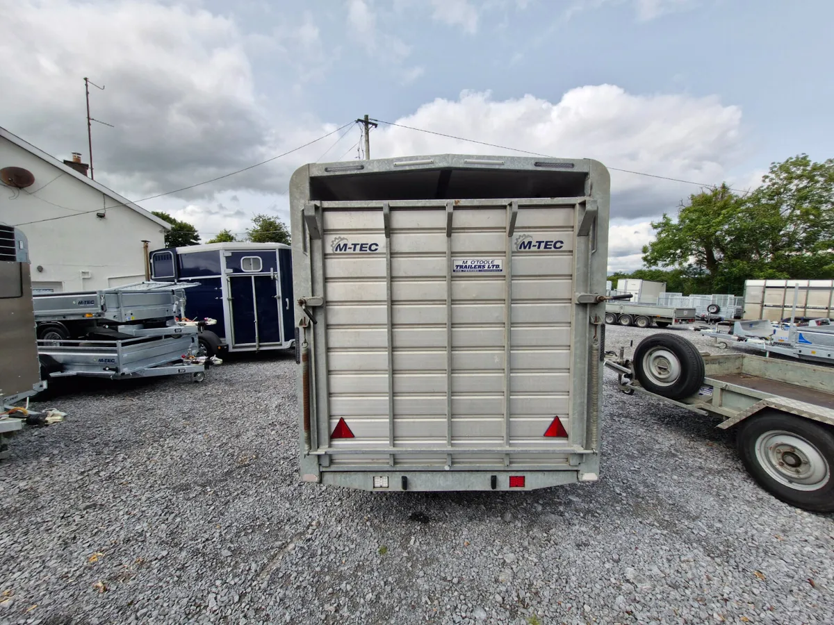 M-TEC  12' X 6  CATTLE TRAILER - Image 4