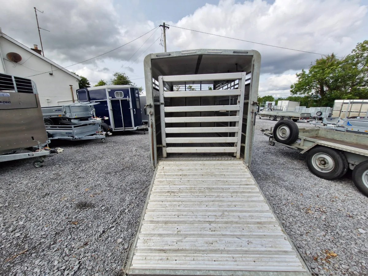 M-TEC  12' X 6  CATTLE TRAILER - Image 3