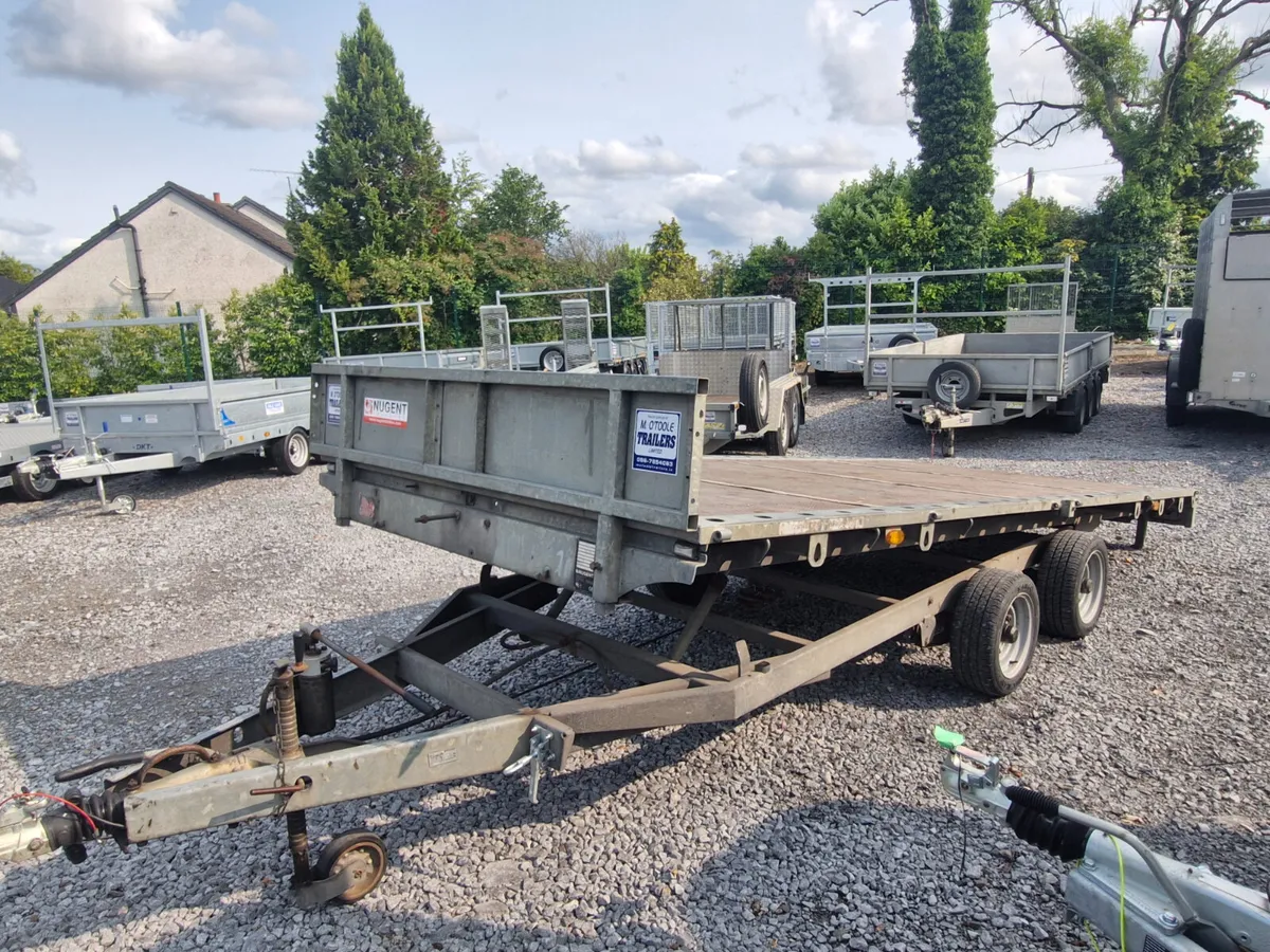 NUGENT 16' x 6'6" TILT BED  TRANSPORTER - Image 3