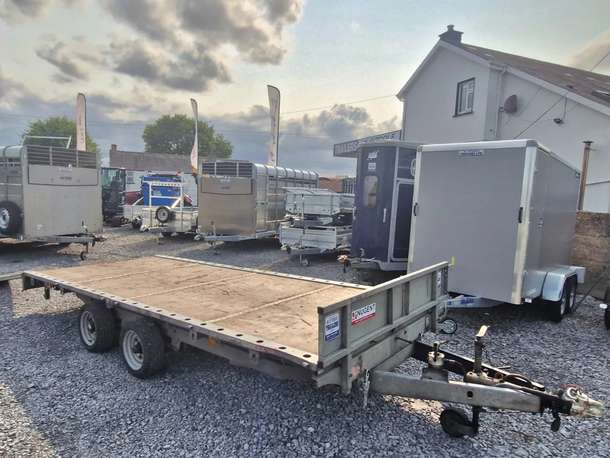 NUGENT 16' x 6'6" TILT BED  TRANSPORTER - Image 2