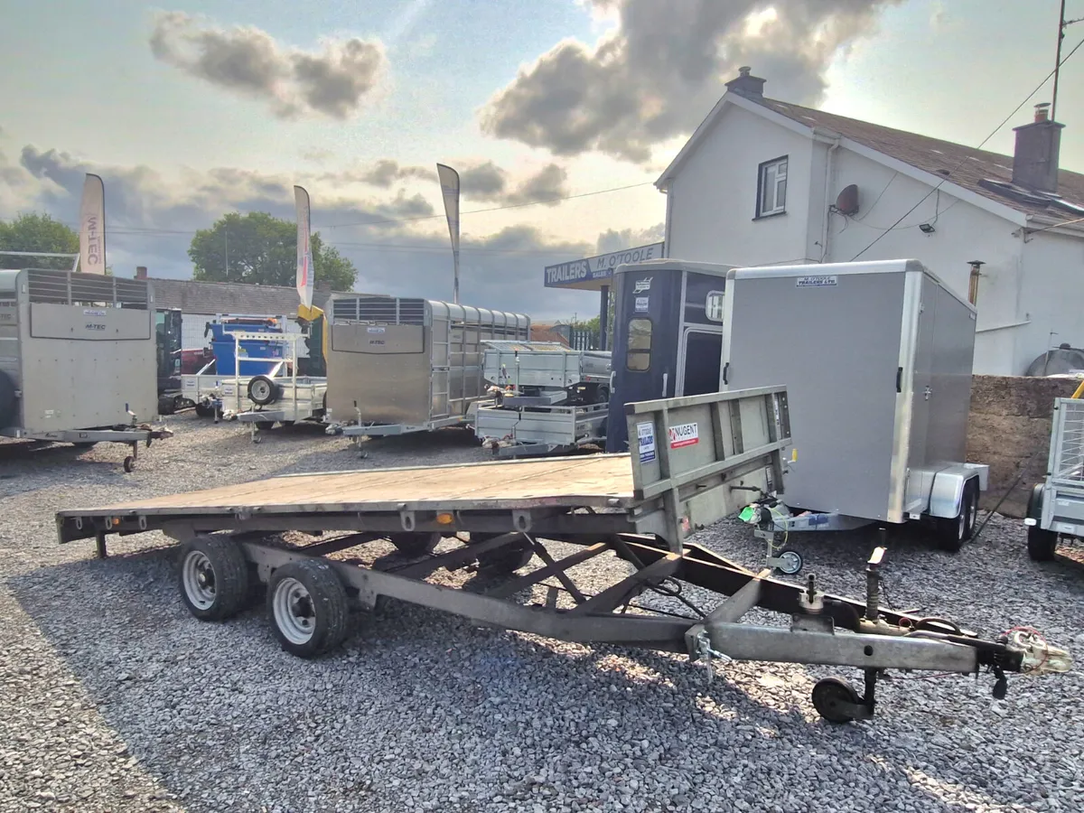 NUGENT 16' x 6'6" TILT BED  TRANSPORTER - Image 1