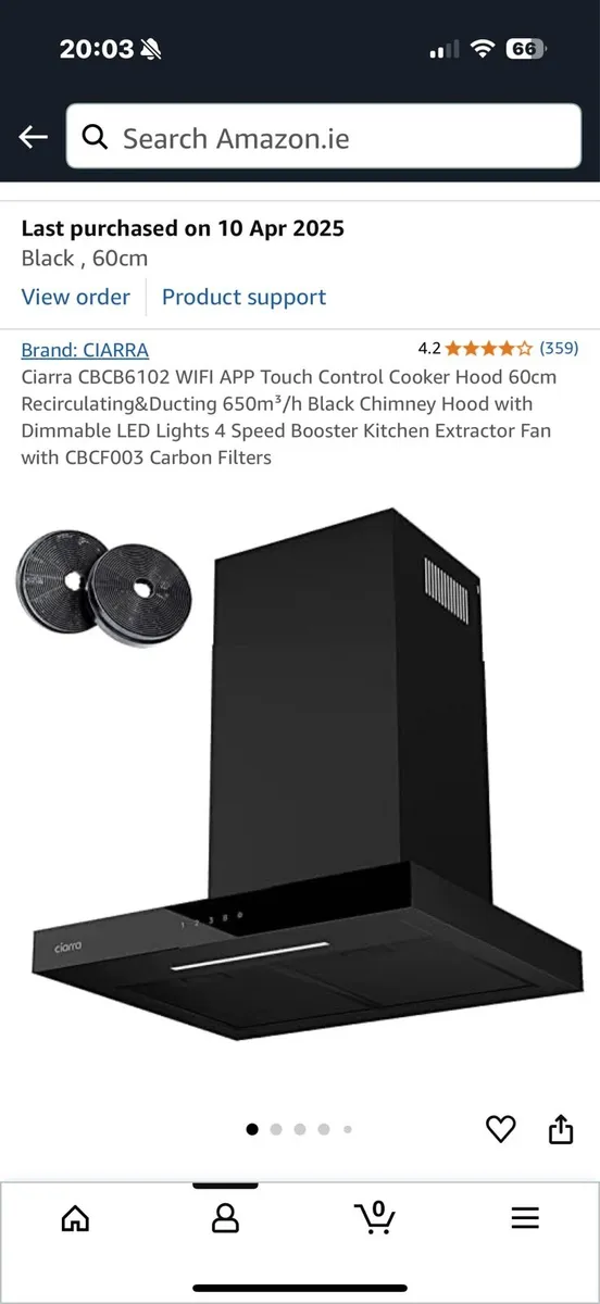 Cooker hood - Image 1