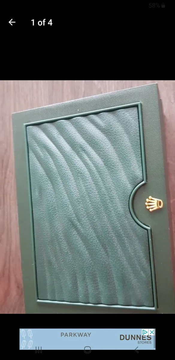 Genuine original rolex box - Image 1