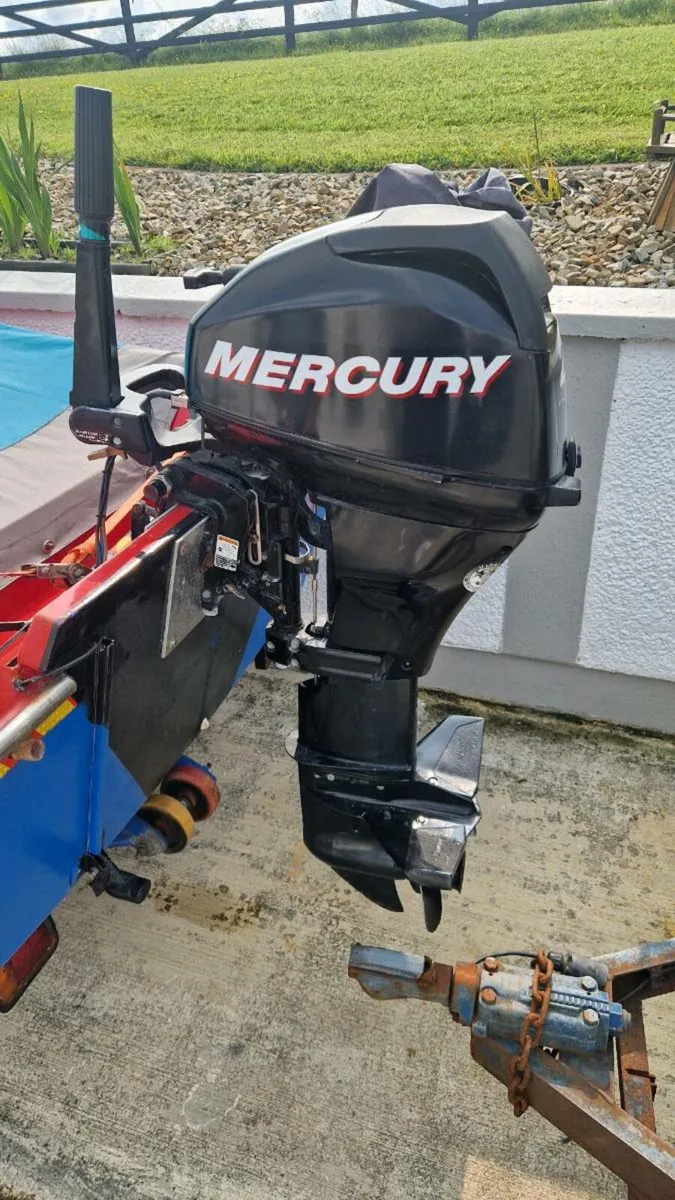 Mercury 20hp boat engine - Image 1