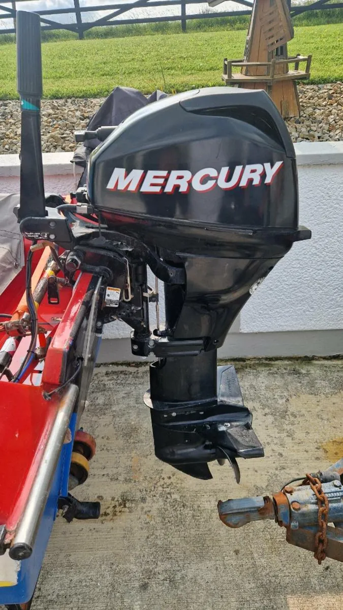 Mercury 20hp boat engine - Image 2