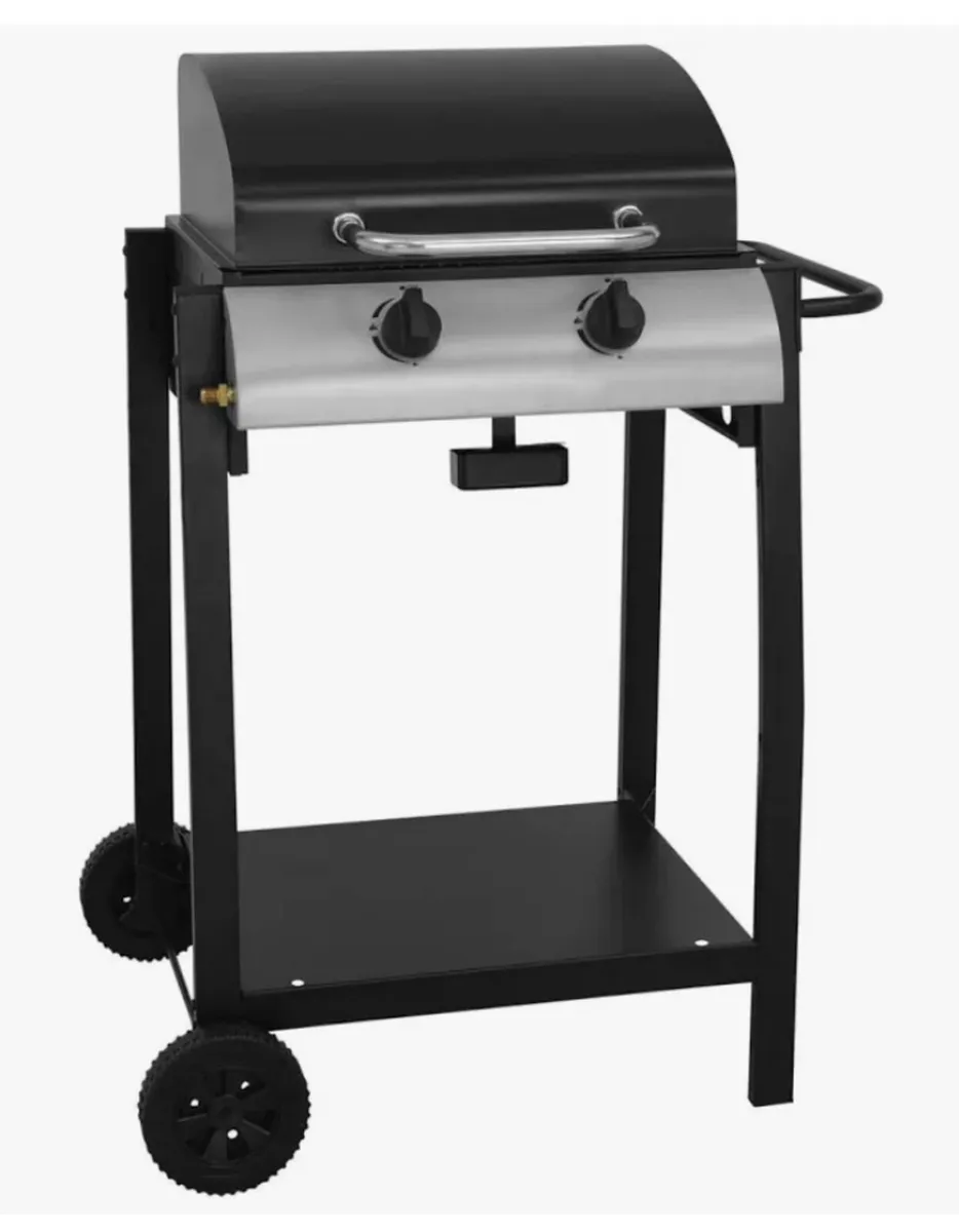 2 burner gas bbq