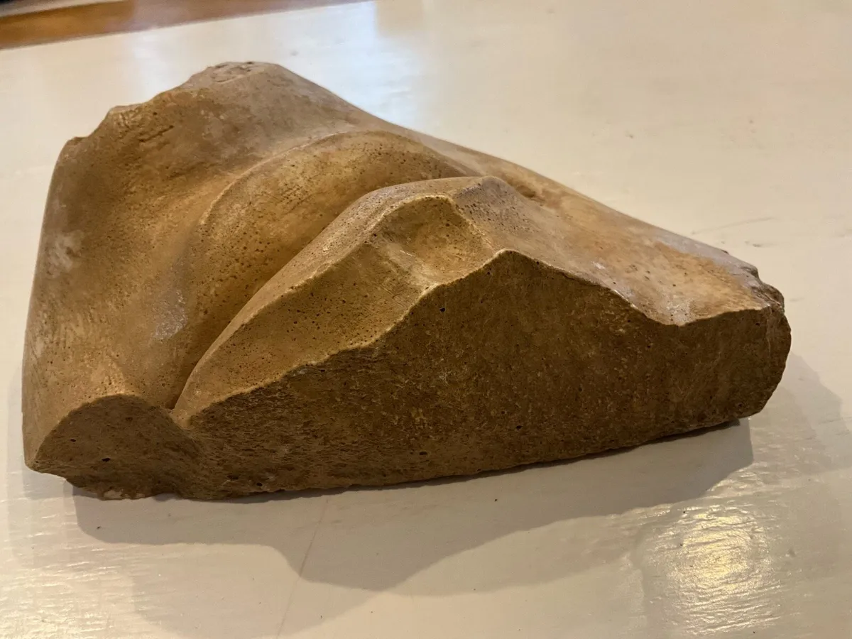 Lips Carved from Stone - Image 3
