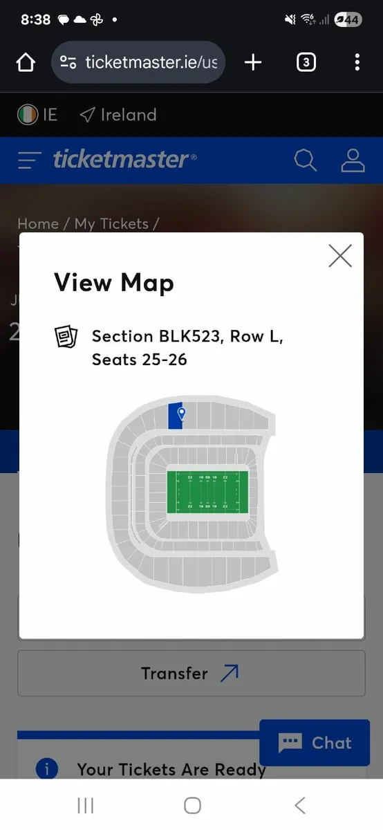 Lions v Argentina tickets