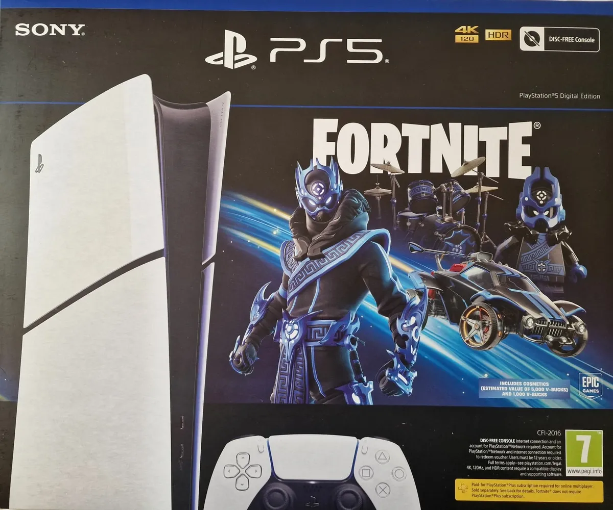 PS5 Fortnite Cobalt Star Edition (Digital) - Image 1