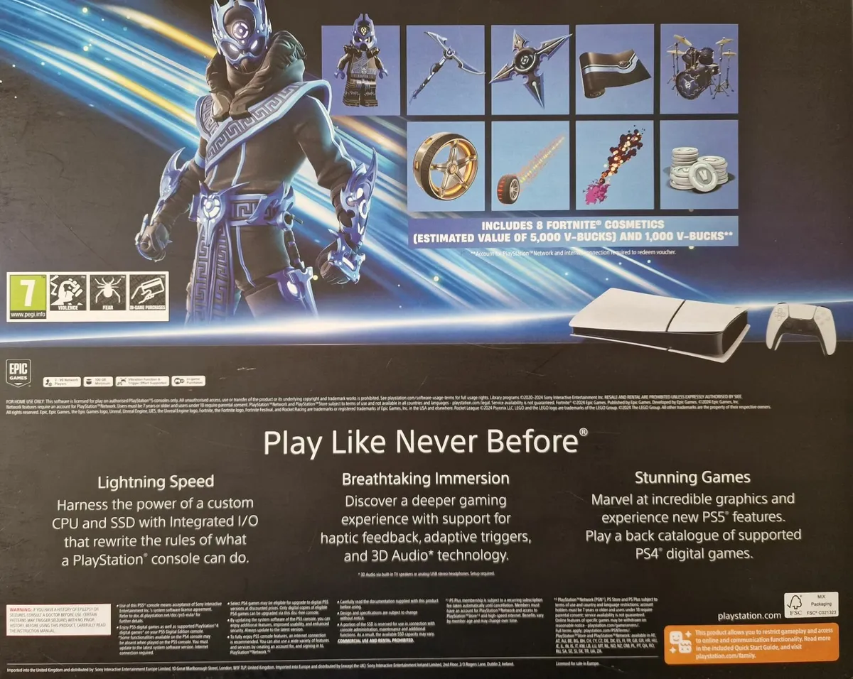 PS5 Fortnite Cobalt Star Edition (Digital) - Image 4