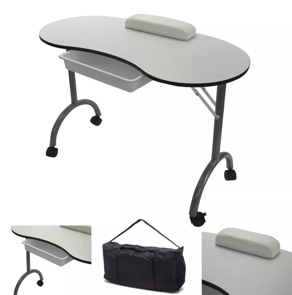 NEW Professional Portable Foldable Manicure Table - Image 2