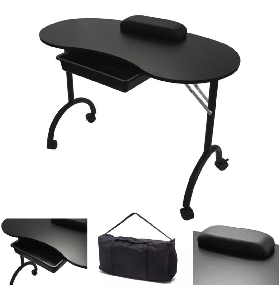 NEW Professional Portable Foldable Manicure Table - Image 3