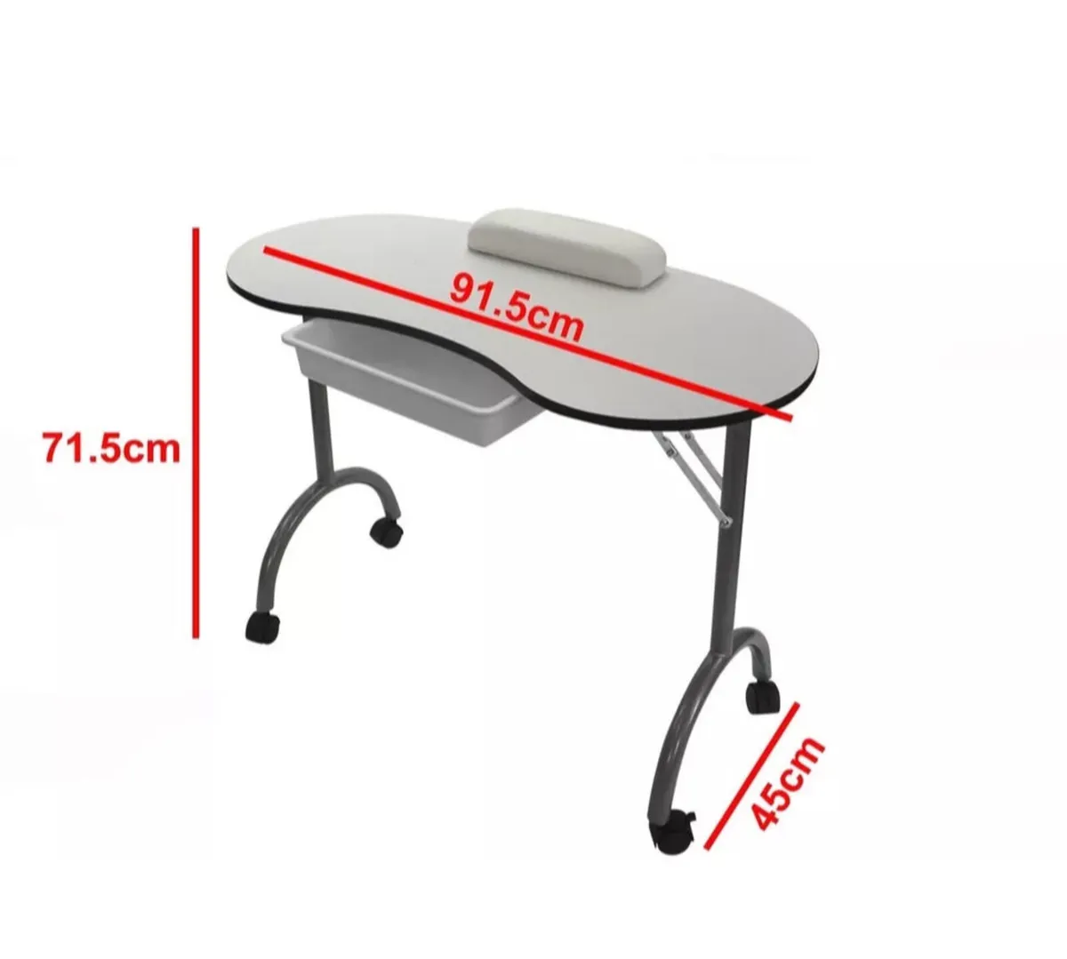 NEW Professional Portable Foldable Manicure Table - Image 4