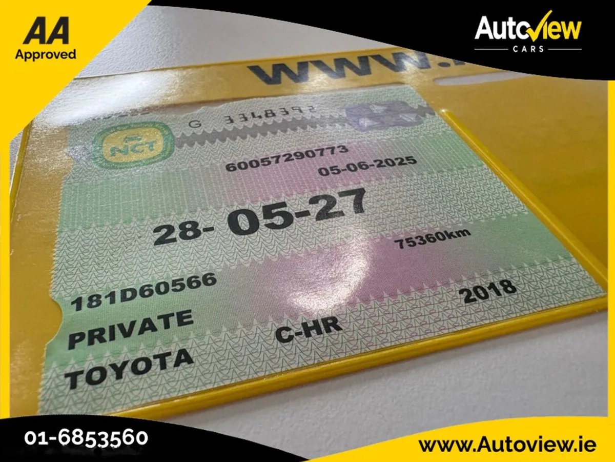Toyota C-HR 1.8 Self-charging Hybrid. AA Approved - Image 2