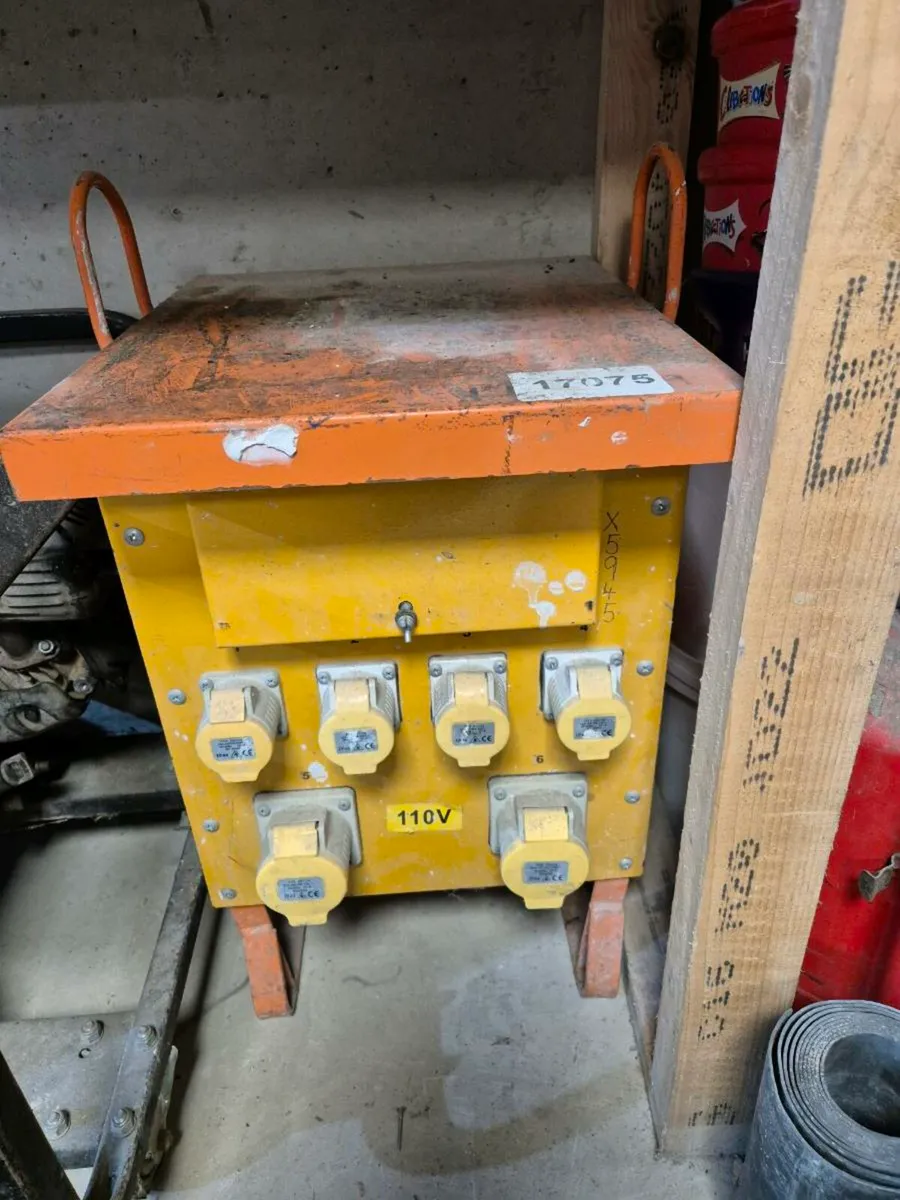 110v site transformer box