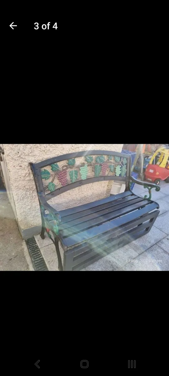 Cast Iron Bench Ends - Image 3