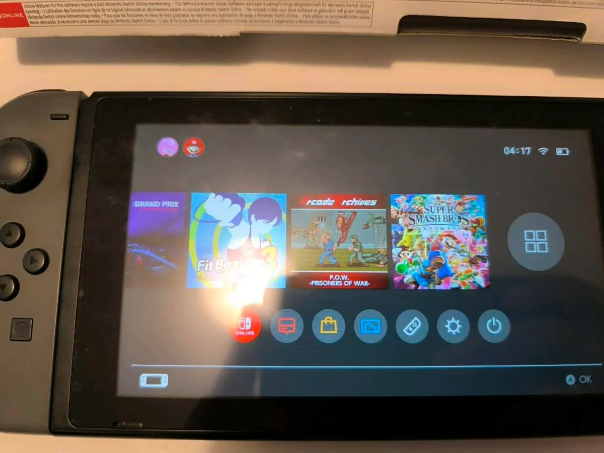 NinNintendo switch and ring fit with 1000 gig memo - Image 3