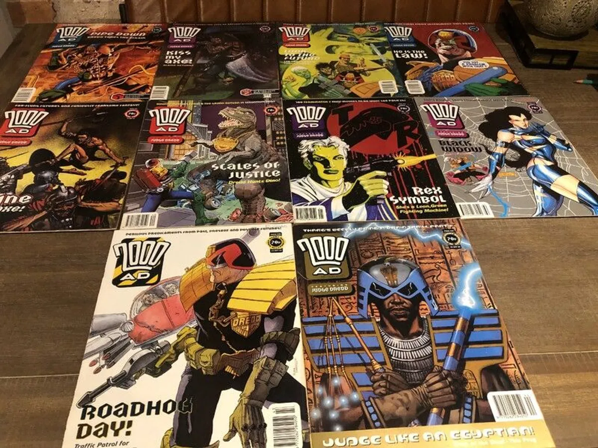 Massive 2000 AD Comic Collection - over 330 comics from late 80's and early 90's - Image 4