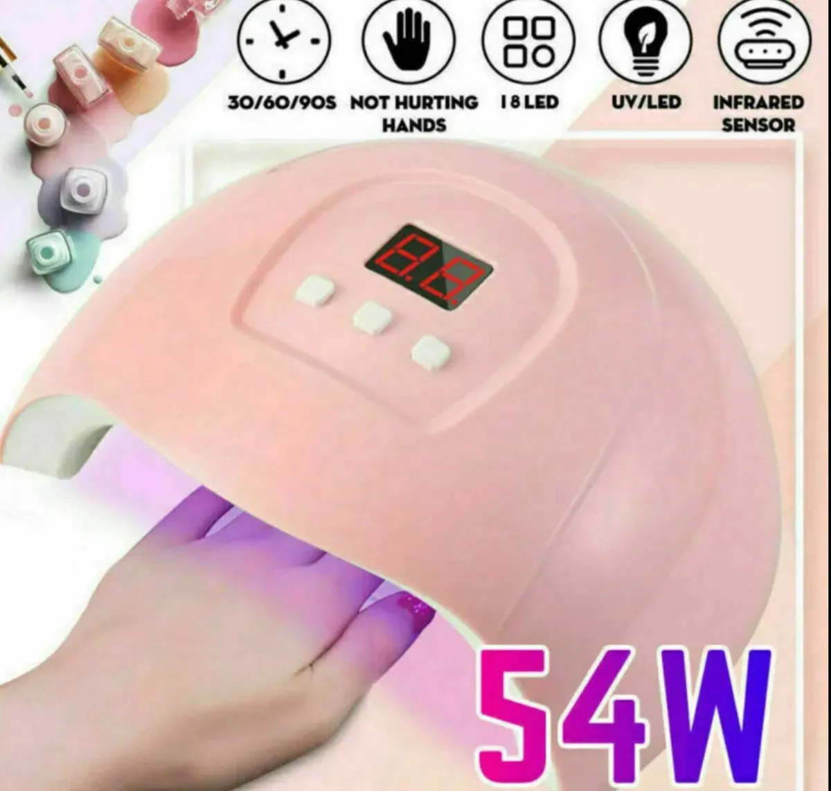 LED UV Nail Polish Dryer Lamp NEW - Image 2