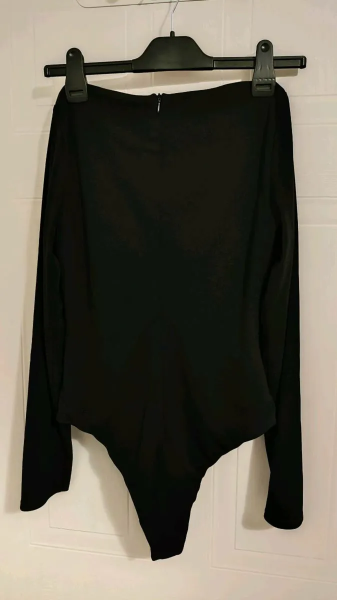 ZARA WOMAN TRF Black Bodysuit – Size M - Image 4