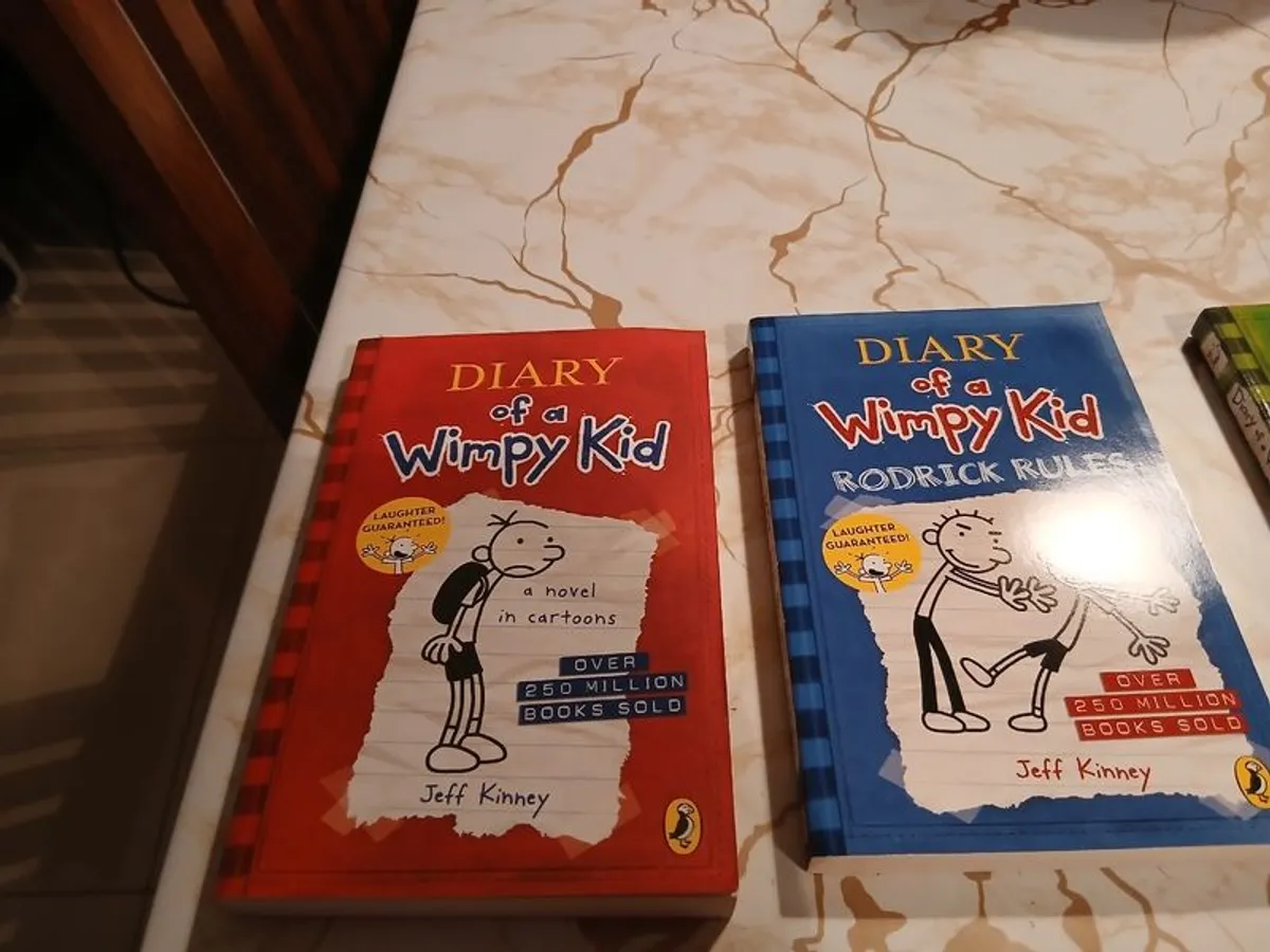 Diary of a wimpy kid 5 books bundle - Image 4